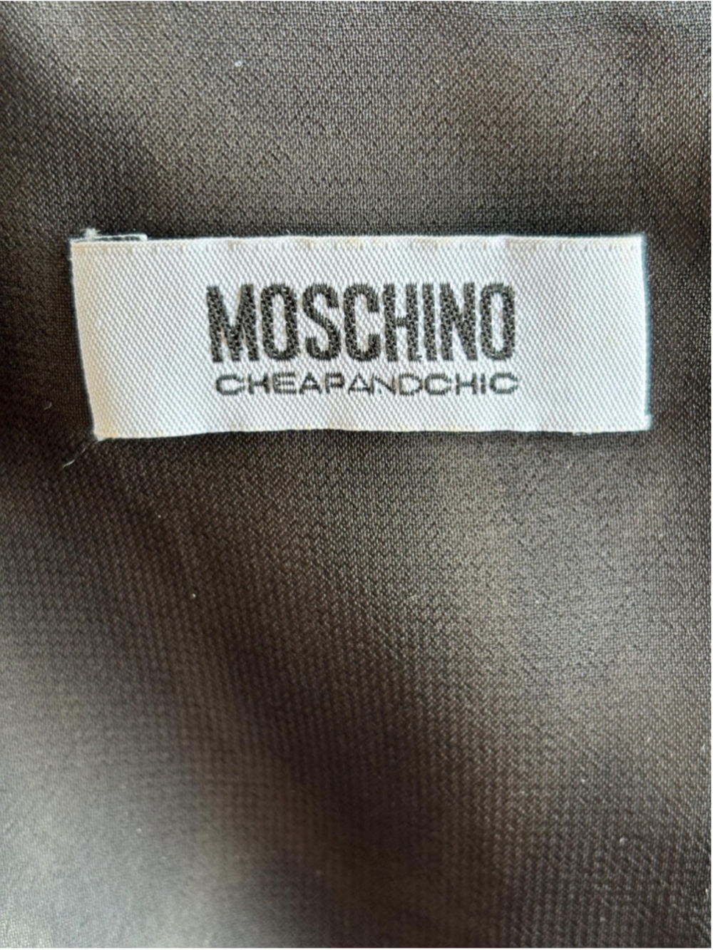 Moschino Leopard Print Bodycon Dress IT42 US8 Vintage - Picture 6 of 7